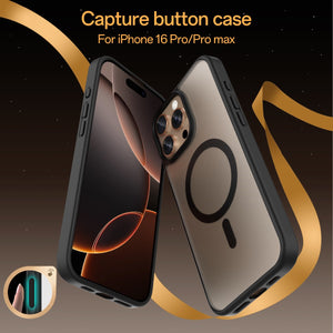 Simply Roar iPhone 16 Pro Max Haptic Button Matte Protective Case MagSafe Magnetic