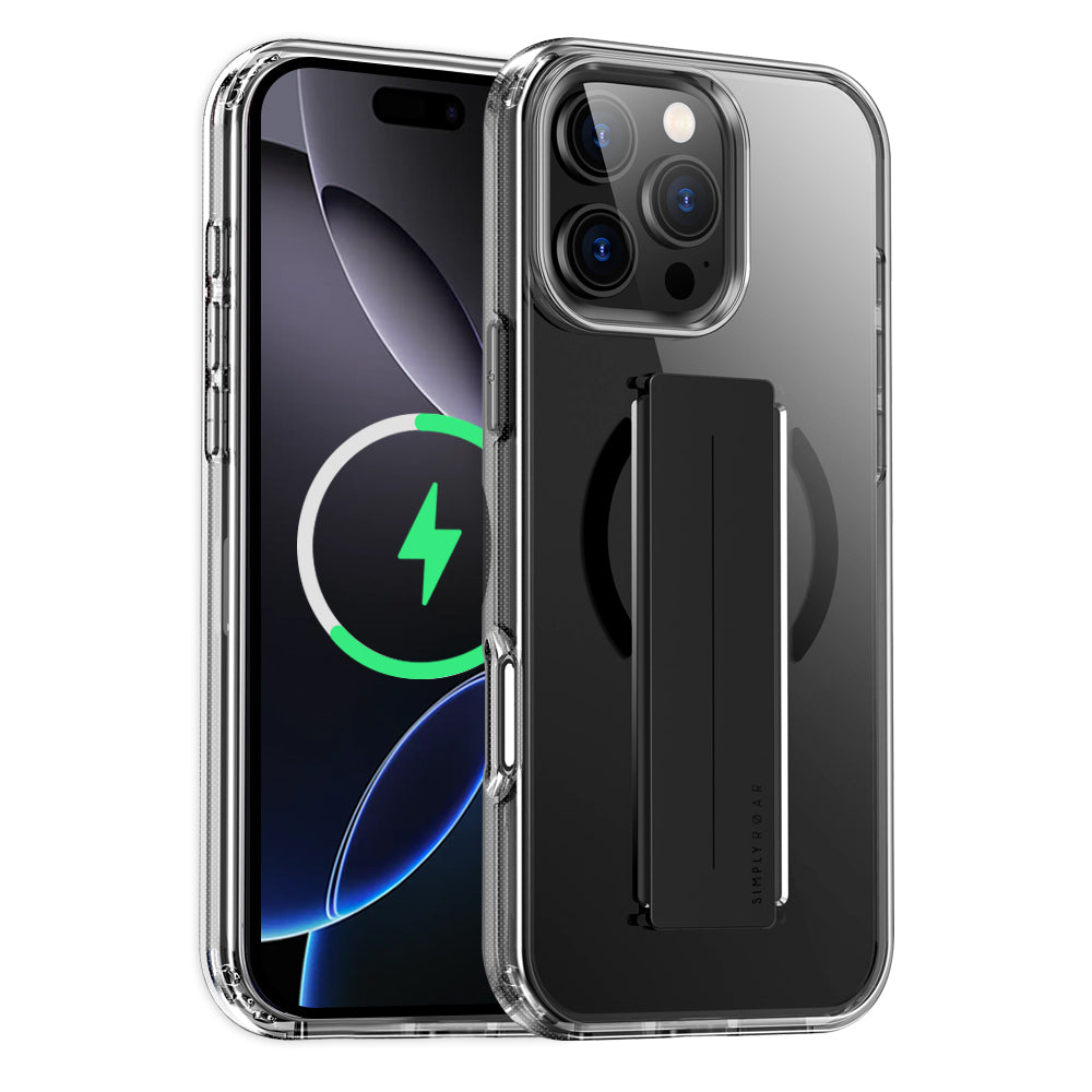 Simply Roar iPhone 16 Pro Max Finger Grip Mag Case MagSafe Magnetic