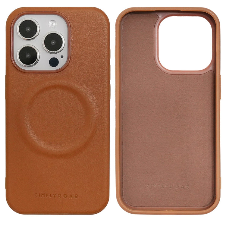Simply Roar Samsung Galaxy S24 Plus Modern Mag Leather Protective Case MagSafe Magnetic
