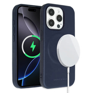 Simply Roar iPhone 16 Pro Max Modern Mag Leather Protective Case MagSafe Magnetic