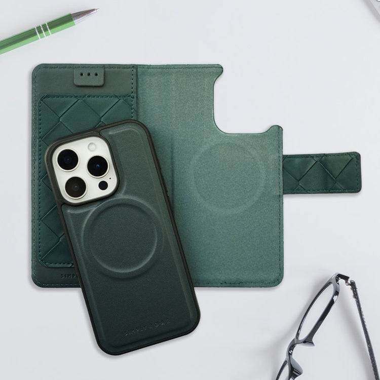 Simply Roar Samsung Galaxy S24 Weave Diary Wallet Case MagSafe Magnetic
