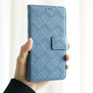 Simply Roar Samsung Galaxy S25 Weave Diary Wallet Case MagSafe Magnetic