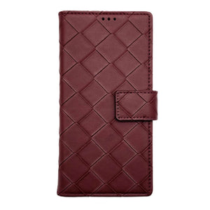 Simply Roar Samsung Galaxy S25 Weave Diary Wallet Case MagSafe Magnetic