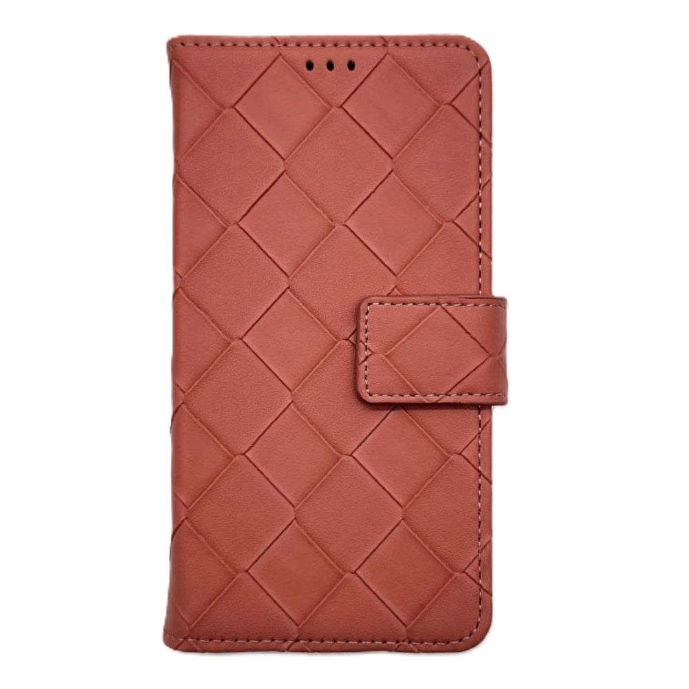Simply Roar iPhone 16 Pro Max Weave Diary Wallet Case MagSafe Magnetic