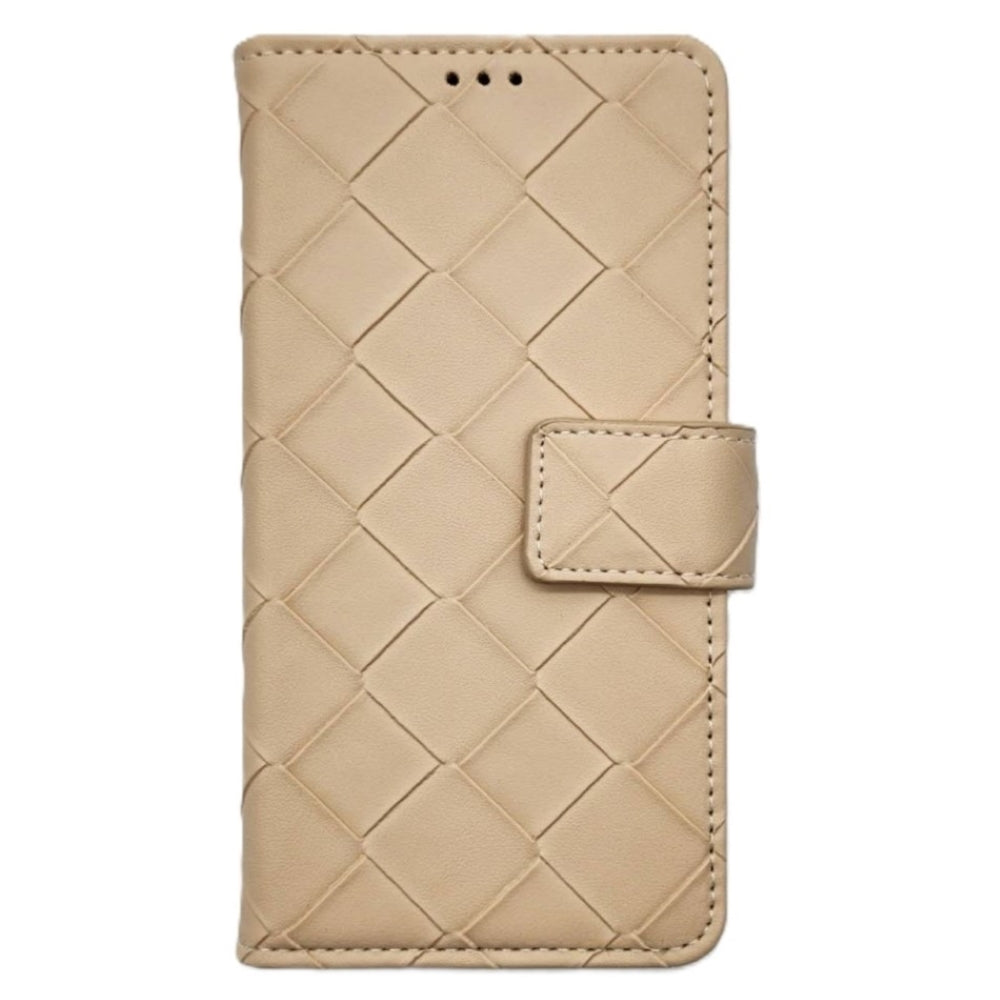 Simply Roar iPhone 16 Pro Max Weave Diary Wallet Case MagSafe Magnetic