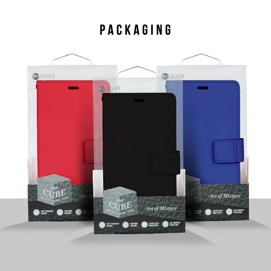 Simply Roar Samsung Galaxy S25 The Cube Diary Wallet Case