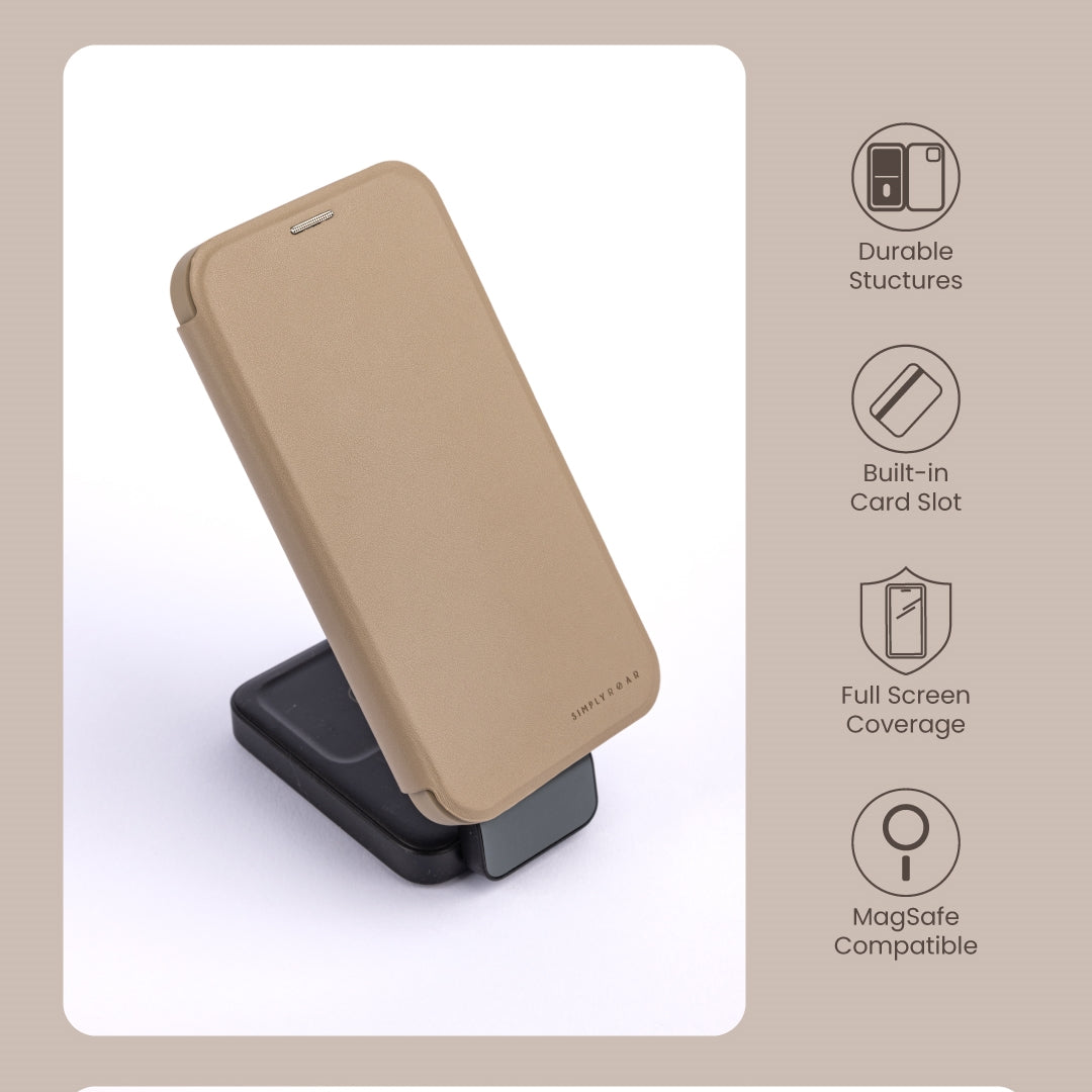 Simply Roar Samsung Galaxy S24 MAG Diary Wallet Case MagSafe Magnetic