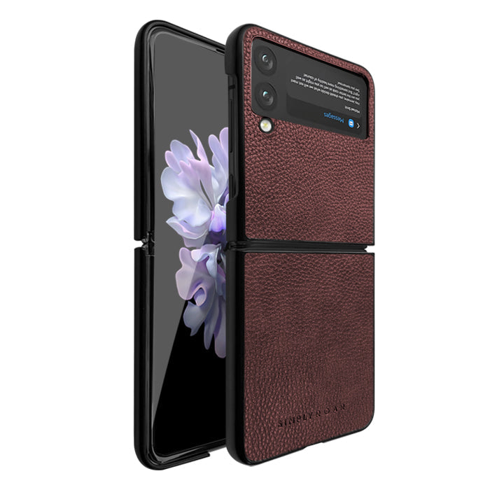 Simply Roar Samsung Galaxy Z Flip 6 / 7 FE Leather Hard Protective Case