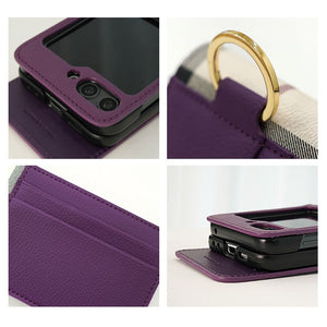 Simply Roar Samsung Galaxy Z Flip 6 / 7 FE VERA Leather Protective Case