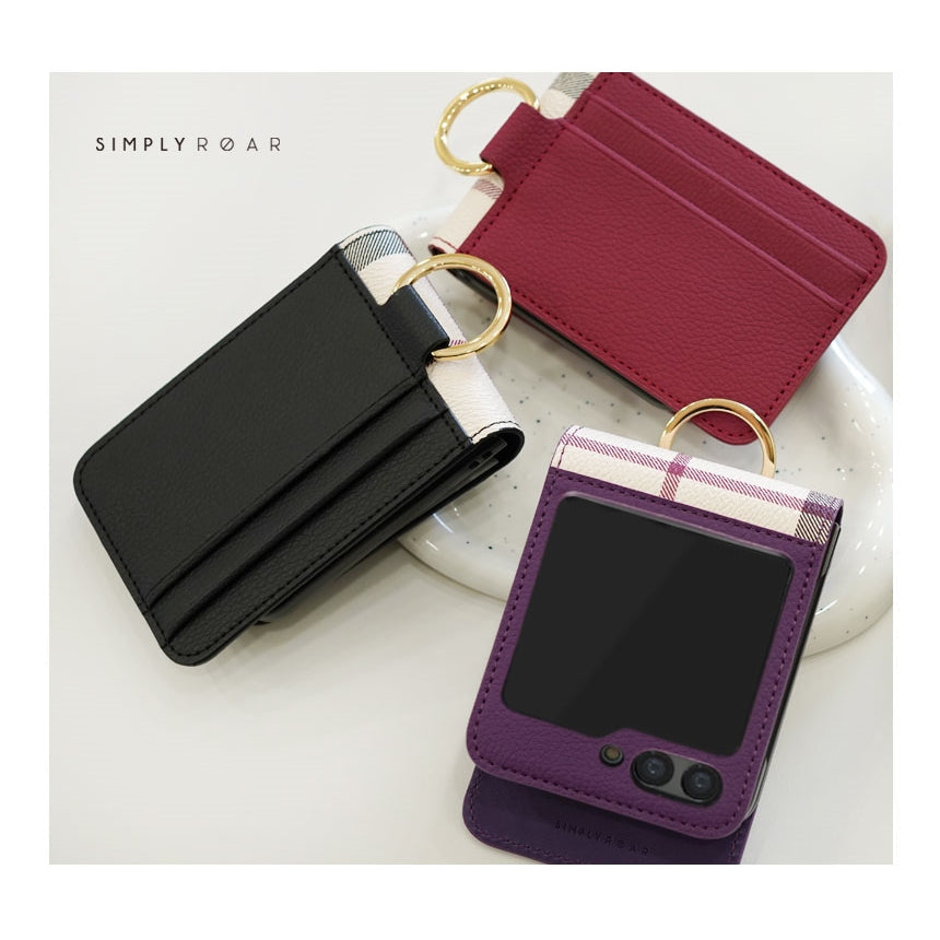 Simply Roar Samsung Galaxy Z Flip 6 / 7 FE VERA Leather Protective Case