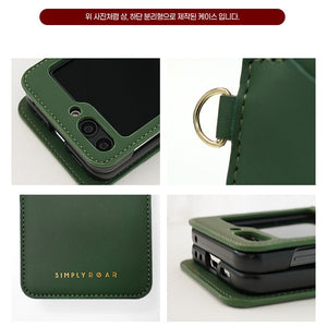 Simply Roar Samsung Galaxy Z Flip 6 / 7 FE Unique Leather Protective Case