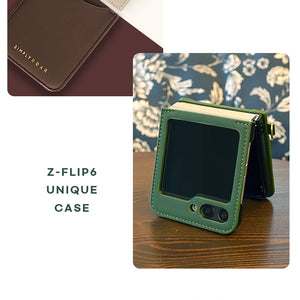 Simply Roar Samsung Galaxy Z Flip 6 / 7 FE Unique Leather Protective Case