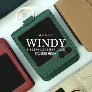 Simply Roar Samsung Galaxy Z Flip 6 / 7 FE Windy Leather Protective Case