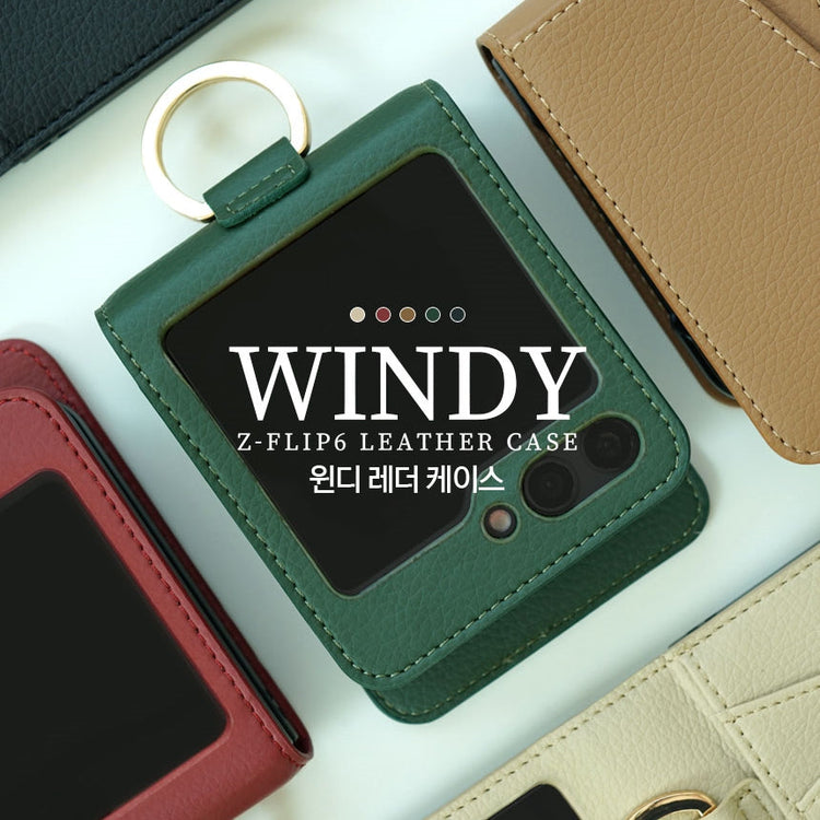Simply Roar Samsung Galaxy Z Flip 6 / 7 FE Windy Leather Protective Case