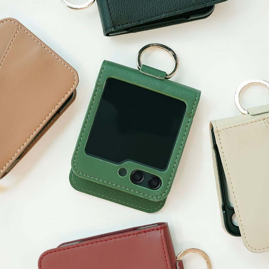 Simply Roar Samsung Galaxy Z Flip 6 / 7 FE Windy Leather Protective Case