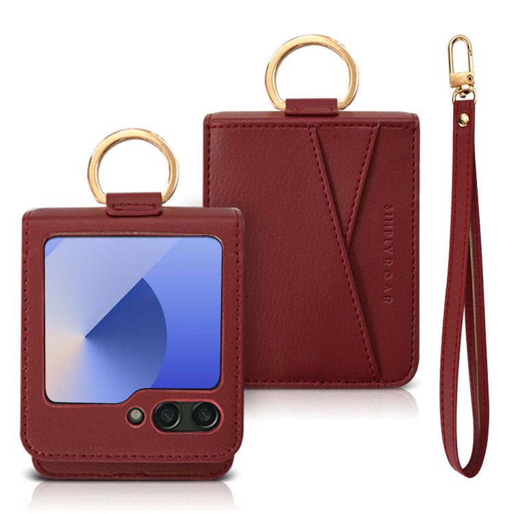 Simply Roar Samsung Galaxy Z Flip 6 / 7 FE Windy Leather Protective Case