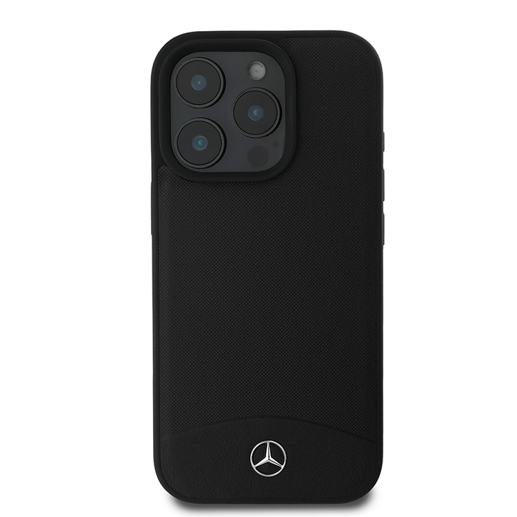 Mercedes-Benz iPhone 16 Pro Textured Leather Hard Case MagSafe Magnetic
