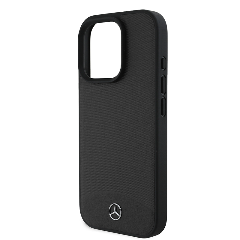 Mercedes-Benz iPhone 16 Pro Max Textured Leather Hard Case MagSafe Magnetic