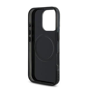 Mercedes-Benz iPhone 16 Pro Double Layer Crossed Lines Case MagSafe Magnetic