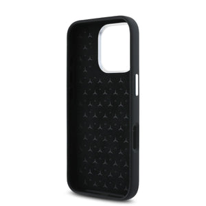 Mercedes-Benz iPhone 16 Pro Max Silicone Tonal Logo Hard Case MagSafe Magnetic