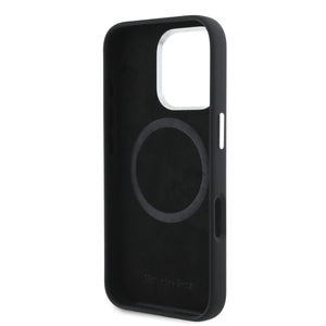 Mercedes-Benz iPhone 16 Pro Max Silicone Vertical Stripes Case MagSafe Magnetic