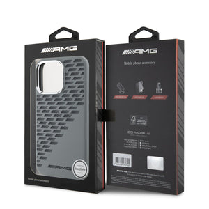 AMG iPhone 16 Pro Silicone Rhombs Hard Case MagSafe Magnetic