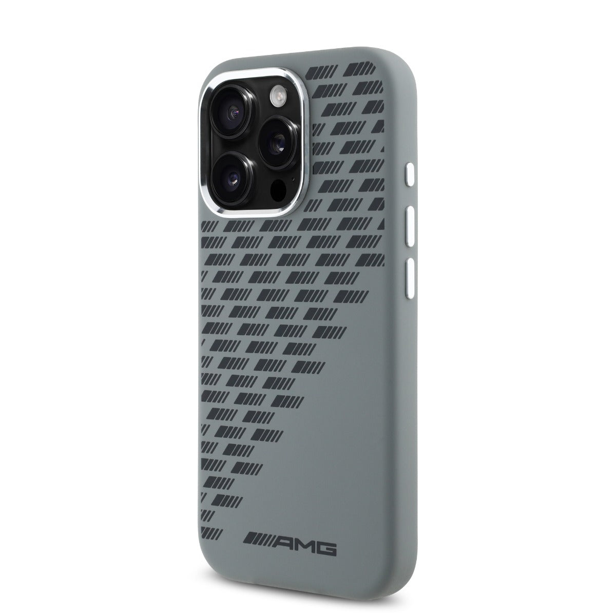 AMG iPhone 16 Pro Silicone Rhombs Hard Case MagSafe Magnetic