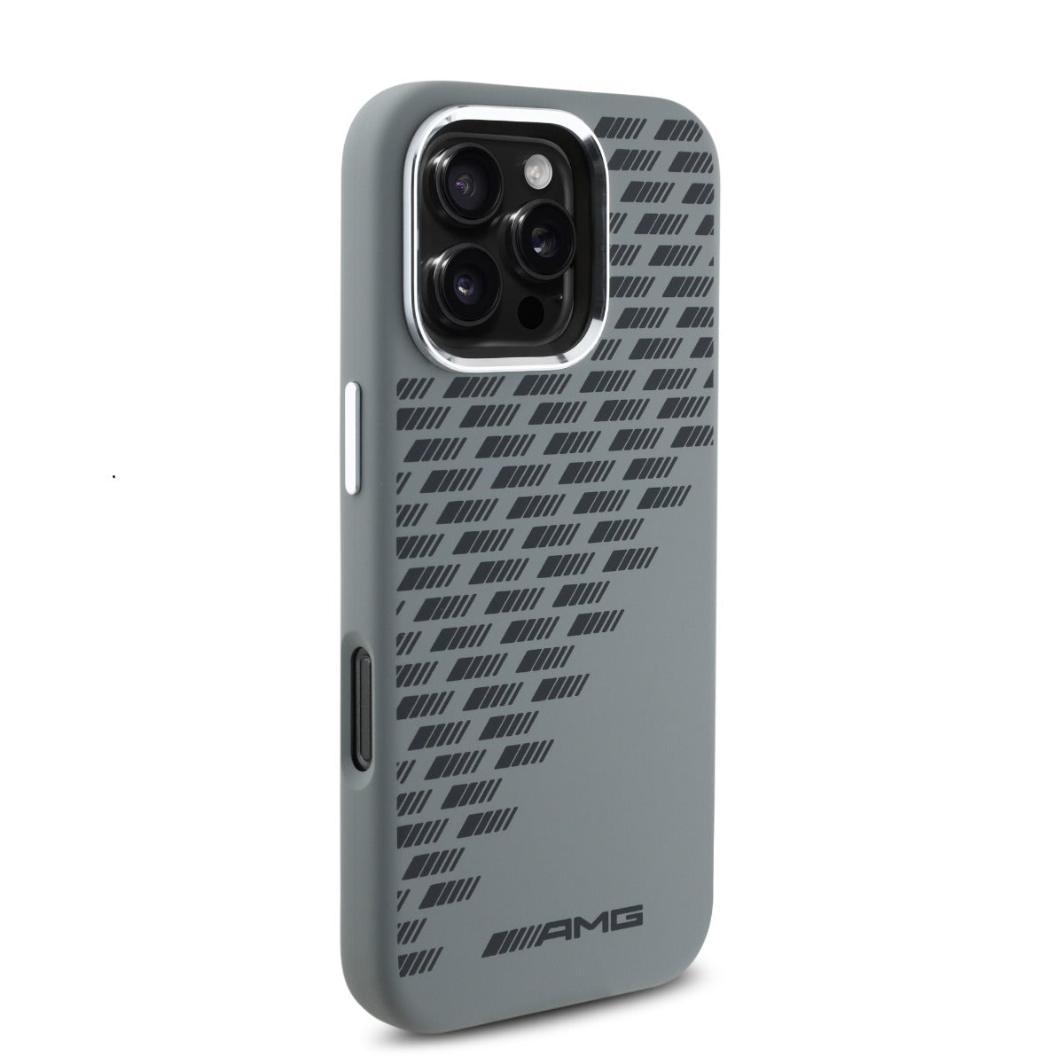 AMG iPhone 16 Pro Silicone Rhombs Hard Case MagSafe Magnetic