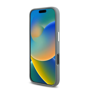 AMG iPhone 16 Pro Silicone Rhombs Hard Case MagSafe Magnetic