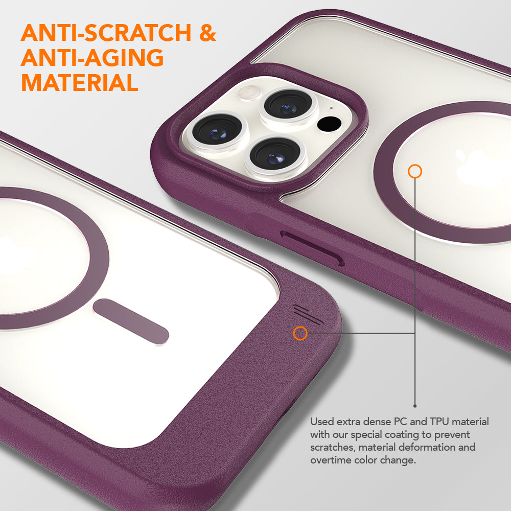 Ugly Rubber iPhone 16 Pro G-Model Bumper Case MagSafe Magnetic MIL-STD 810G Drop Tested
