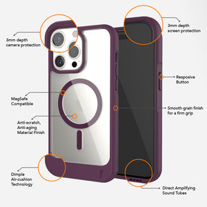 Ugly Rubber iPhone 16 Pro Max G-Model Bumper Case MagSafe Magnetic MIL-STD 810G Drop Tested