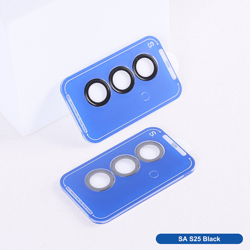 Blacktech Samsung Galaxy S25 C2 AR+AF Coating Aluminum Alloy Camera Corning Glass with Easy Installation Tool