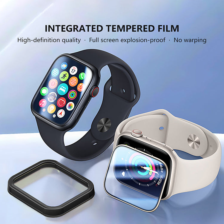 LITO Apple Watch 10 / 11 42mm PC Frame Case With Tempered Glass