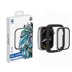 LITO Apple Watch 10 / 11 46mm PC Frame Case With Tempered Glass