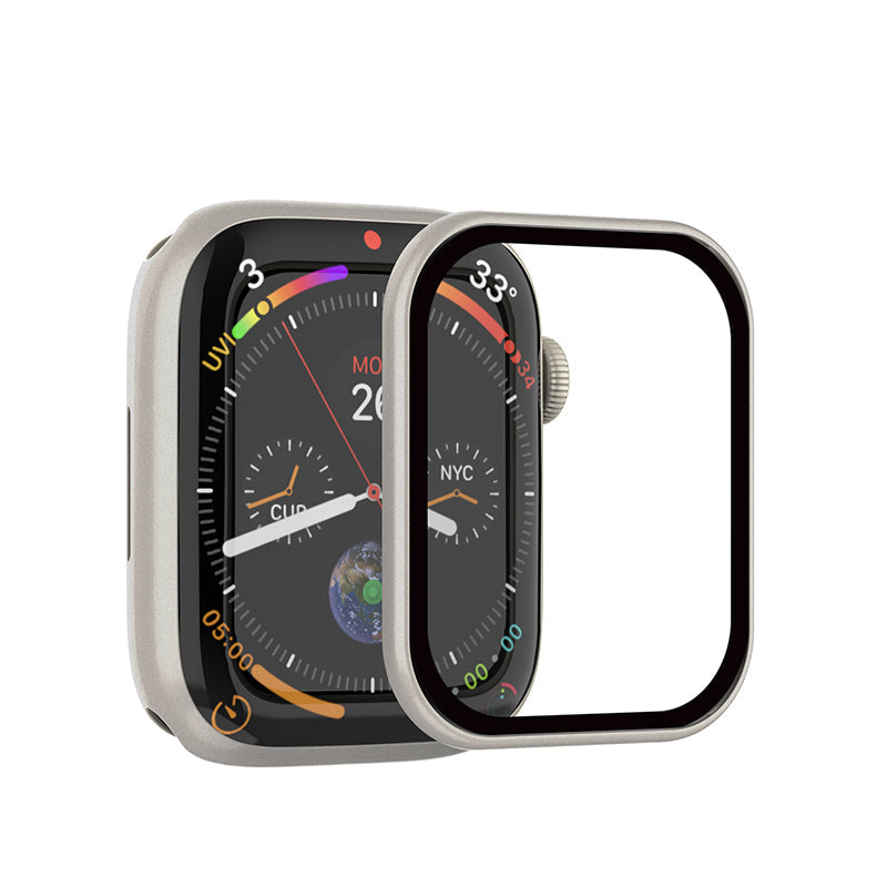 LITO Apple Watch 10 / 11 46mm PC Frame Case With Tempered Glass