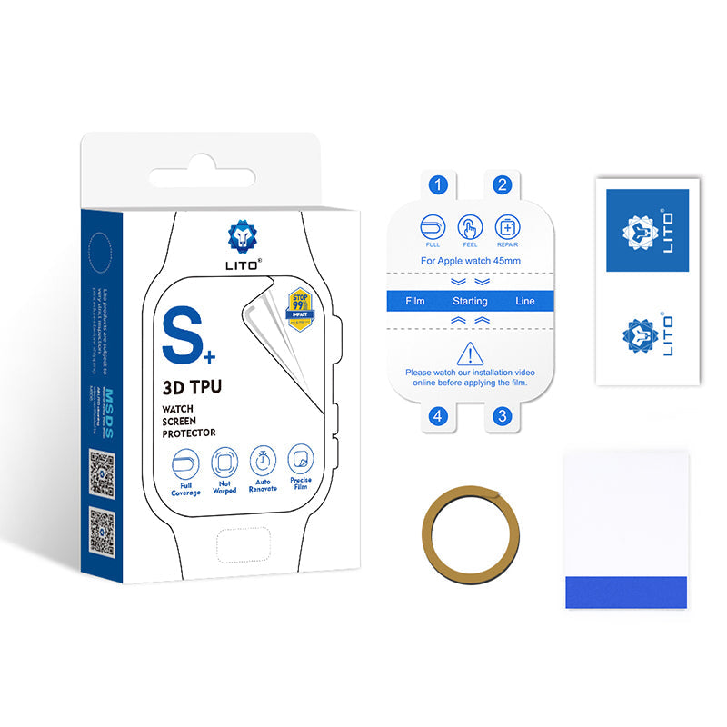 LITO Apple Watch 10 / 11 46mm TPU Full Cover Screen Protector
