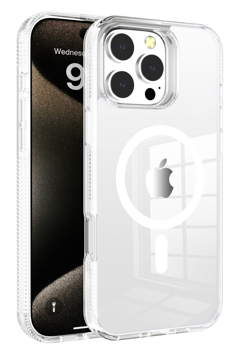 Blacktech Samsung Galaxy S25 G-Style Clear Case MagSafe Magnetic