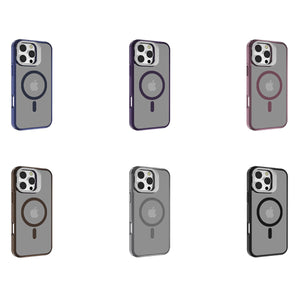Blacktech Samsung Galaxy S25 J3 Metallic Spraying with Camera Stand Case MagSafe Magnetic