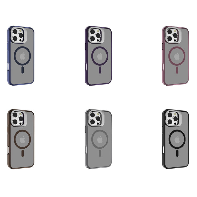 Blacktech iPhone 17e / 16e Metallic Camera Stand Case MagSafe Magnetic