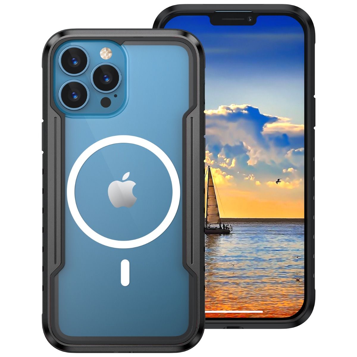 Blacktech iPhone 16e Defense Shield Aluminium Alloy Case Magsafe