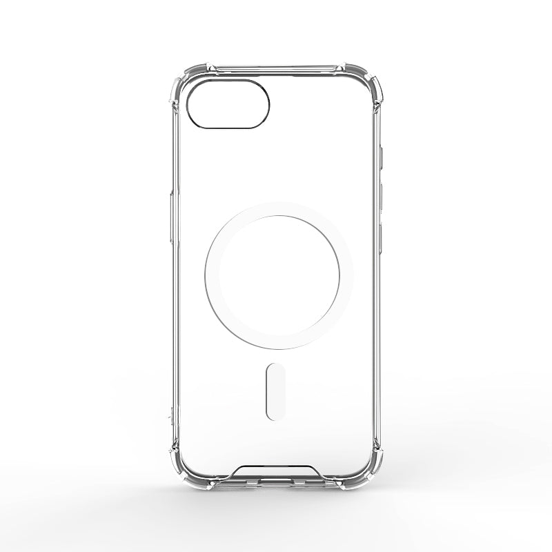 Blacktech iPhone 17e / 16e Clear Hard Protective Case MagSafe Magnetic