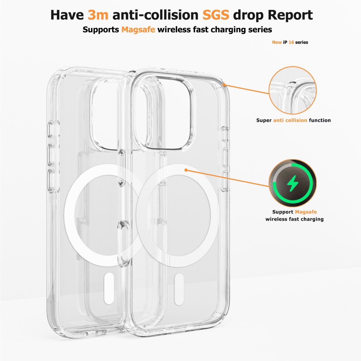Blacktech Samsung Galaxy S25 Magnetic Magsafe Shockproof Case