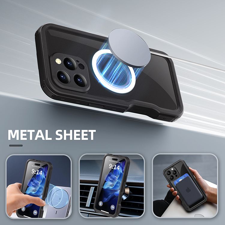 Blacktech iPhone Air Waterproof MagSafe Protective Case