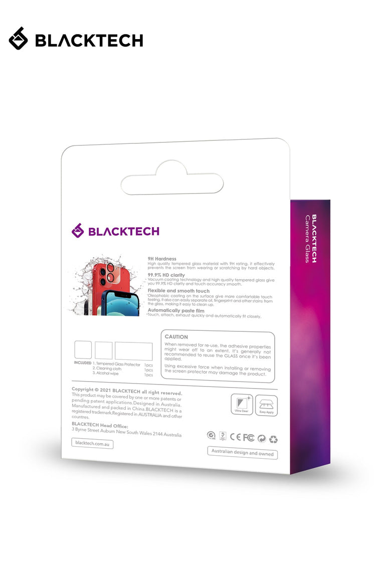 Blacktech Samsung Galaxy A56 Camera Anti-Glare Tempered Glass