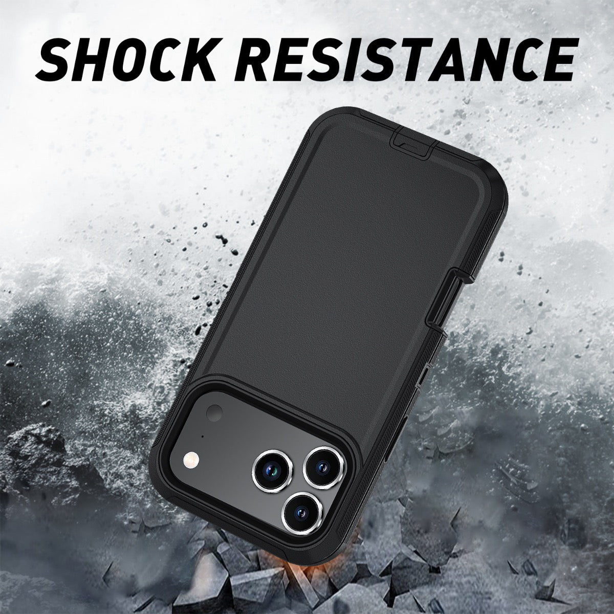 Blacktech Samsung Galaxy A56 Defender with Separable Clip