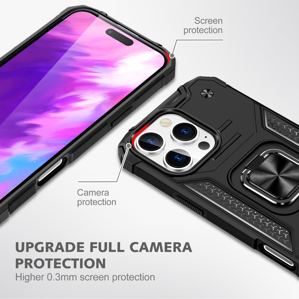 Blacktech Samsung Galaxy A56 Robot Magnetic Case