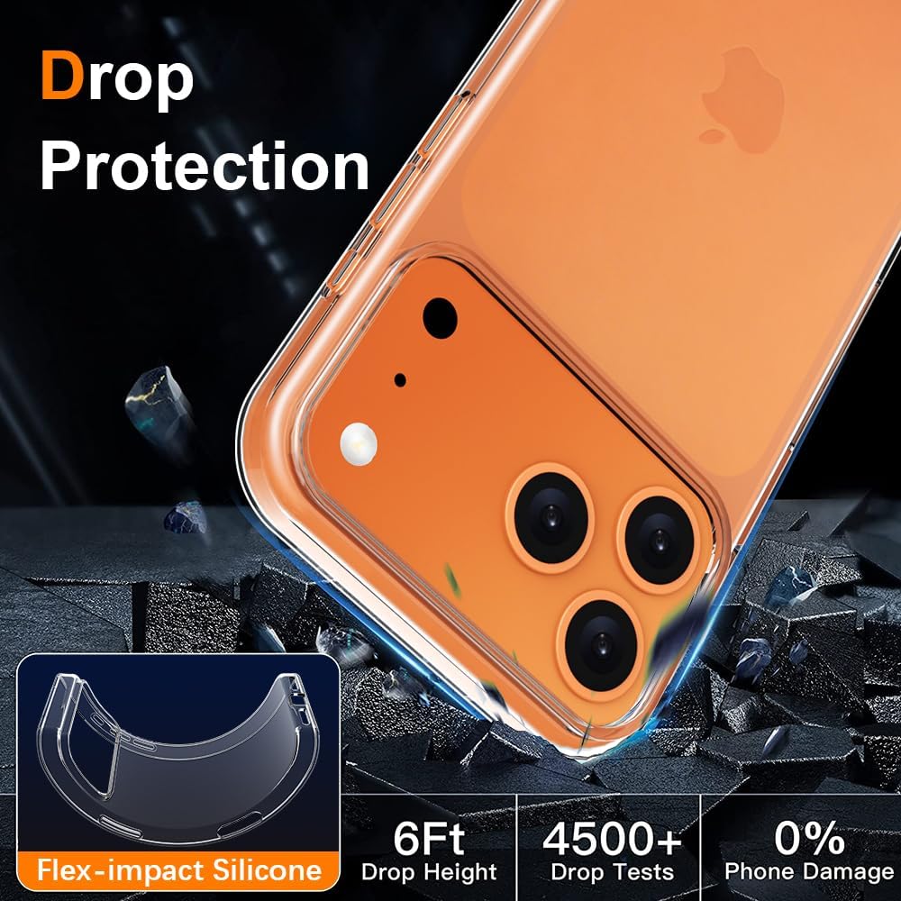 Blacktech Samsung Galaxy A56 1.5mm Thick Silicone Case