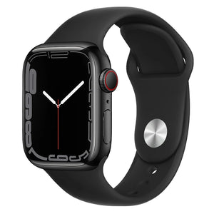 Blacktech Apple Watch 38 / 40 / 41 / 42mm Classic Sports Silicone Strap