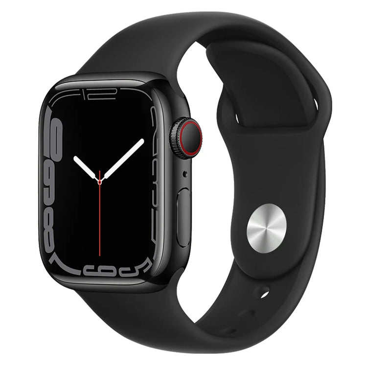 Blacktech Apple Watch 38 / 40 / 41 / 42mm Classic Sports Silicone Strap