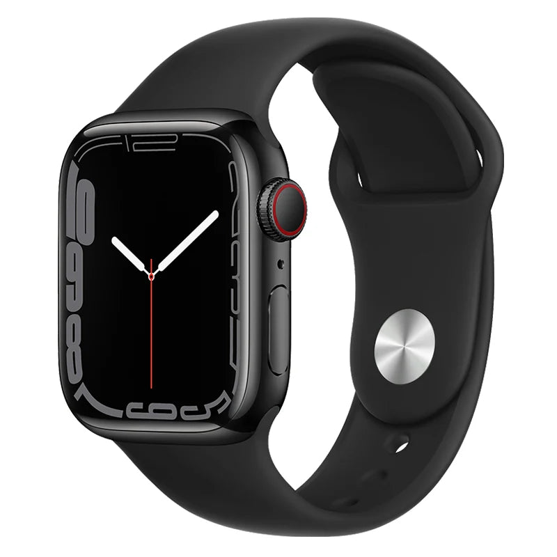 Blacktech Apple Watch 38 / 40 / 41 / 42mm Classic Sports Silicone Strap